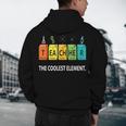 Teacher The Coolest Element Chemistry Periodic Table Science Men's Hoodie Back Print, novelty gifts, funny gifts
