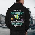 Teacher We All Different But In This Class We Swim Together Men's Hoodie Back Print, novelty gifts, funny gifts Teacher We All Different But In This Class We Swim Together Men's Hoodie Back Print, novelty gifts, funny gifts