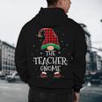 Teacher Gnome Xmas Family Matching Plaid Christmas Gnomes Men's Hoodie Back Print, novelty gifts, funny gifts Teacher Gnome Xmas Family Matching Plaid Christmas Gnomes Men's Hoodie Back Print, novelty gifts, funny gifts