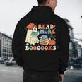 Teacher Halloween Cute Booooks Ghost Read More Books Men's Hoodie Back Print, novelty gifts, funny gifts