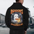 Teacher Halloween Ghost Reading Book Animal Boooks Are Men's Hoodie Back Print, novelty gifts, funny gifts Teacher Halloween Ghost Reading Book Animal Boooks Are Men's Hoodie Back Print, novelty gifts, funny gifts