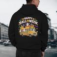 Teacher Halloween School Bus Driver Cute Ghost Witch Party Men's Hoodie Back Print, novelty gifts, funny gifts