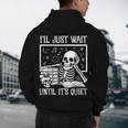 Teacher Halloween Shirt I'Ll Just Wait Until It's Quiet Men's Hoodie Back Print, novelty gifts, funny gifts Teacher Halloween Shirt I'Ll Just Wait Until It's Quiet Men's Hoodie Back Print, novelty gifts, funny gifts