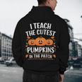 Teacher Halloween I Teach The Cutest Pumpkins In The Patch Men's Hoodie Back Print, novelty gifts, funny gifts Teacher Halloween I Teach The Cutest Pumpkins In The Patch Men's Hoodie Back Print, novelty gifts, funny gifts