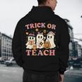 Teacher Halloween Trick Or Teach Cute Ghost Coffee Pumpkins Men's Hoodie Back Print, novelty gifts, funny gifts Teacher Halloween Trick Or Teach Cute Ghost Coffee Pumpkins Men's Hoodie Back Print, novelty gifts, funny gifts