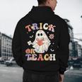 Teacher Halloween Trick Or Teach Floral Ghost Men's Hoodie Back Print, novelty gifts, funny gifts Teacher Halloween Trick Or Teach Floral Ghost Men's Hoodie Back Print, novelty gifts, funny gifts