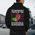 Teacher I Prefer The Term Educational Superhero Men's Hoodie Back Print, novelty gifts, funny gifts Teacher I Prefer The Term Educational Superhero Men's Hoodie Back Print, novelty gifts, funny gifts