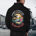 Teacher Retirement Shirts 2026 Goodbye Lesson Hello Freedom Men's Hoodie Back Print, novelty gifts, funny gifts
