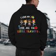 Teacher Shirt I Love My Job For All The Little Reasons Men's Hoodie Back Print, novelty gifts, funny gifts