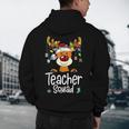 Teacher Squad Red Plaid Rudolph Reindeer Christmas Men's Hoodie Back Print, novelty gifts, funny gifts Teacher Squad Red Plaid Rudolph Reindeer Christmas Men's Hoodie Back Print, novelty gifts, funny gifts