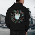 Teacher Supporter Bucket Filler Hero Men's Hoodie Back Print, novelty gifts, funny gifts
