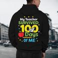 My Teacher Survived 100 Days Of Me Men's Hoodie Back Print, novelty gifts, funny gifts My Teacher Survived 100 Days Of Me Men's Hoodie Back Print, novelty gifts, funny gifts