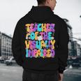 Teacher Of The Visually Impaired Blindness Awareness Men's Hoodie Back Print, novelty gifts, funny gifts Teacher Of The Visually Impaired Blindness Awareness Men's Hoodie Back Print, novelty gifts, funny gifts