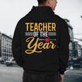 Teacher Of The Year Men Women Teachers Men's Hoodie Back Print, novelty gifts, funny gifts Teacher Of The Year Men Women Teachers Men's Hoodie Back Print, novelty gifts, funny gifts