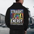 Teacher's Assistant Straight Outta Energy Teaching Tie Dye For Men Women Men's Hoodie Back Print, novelty gifts, funny gifts