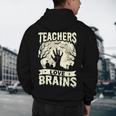 Teachers Love Brains Halloween Costume Boo Trick Teach Men's Hoodie Back Print, novelty gifts, funny gifts Teachers Love Brains Halloween Costume Boo Trick Teach Men's Hoodie Back Print, novelty gifts, funny gifts