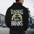 Teachers Love Zombie Teacher Halloween Fun Men's Hoodie Back Print, novelty gifts, funny gifts Teachers Love Zombie Teacher Halloween Fun Men's Hoodie Back Print, novelty gifts, funny gifts