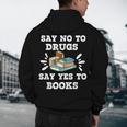 Teachers Red Ribbon Week Say No To Drugs Say Yes To Books Men's Hoodie Back Print, novelty gifts, funny gifts Teachers Red Ribbon Week Say No To Drugs Say Yes To Books Men's Hoodie Back Print, novelty gifts, funny gifts