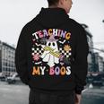 Teaching My Boos Ghost Teacher Cute Groovy Halloween Teacher Men's Hoodie Back Print, novelty gifts, funny gifts Teaching My Boos Ghost Teacher Cute Groovy Halloween Teacher Men's Hoodie Back Print, novelty gifts, funny gifts