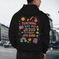 Teaching Kids About Jesus Is The Best Job Ever Bible Teacher Men's Hoodie Back Print, novelty gifts, funny gifts Teaching Kids About Jesus Is The Best Job Ever Bible Teacher Men's Hoodie Back Print, novelty gifts, funny gifts
