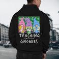 Teaching My Little Gnomies With Gnome For Teacher Women Men's Hoodie Back Print, novelty gifts, funny gifts Teaching My Little Gnomies With Gnome For Teacher Women Men's Hoodie Back Print, novelty gifts, funny gifts