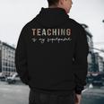 Teaching Is My SuperPower Educator Teacher Appreciation Men's Hoodie Back Print, novelty gifts, funny gifts Teaching Is My SuperPower Educator Teacher Appreciation Men's Hoodie Back Print, novelty gifts, funny gifts