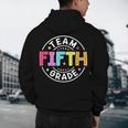 Team Fifth Grade Teacher Back To School 5th Grade Squad Kids Men's Hoodie Back Print, novelty gifts, funny gifts Team Fifth Grade Teacher Back To School 5th Grade Squad Kids Men's Hoodie Back Print, novelty gifts, funny gifts