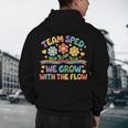 Team SPED We Grow With The Flow Special Ed Teacher Men's Hoodie Back Print, novelty gifts, funny gifts Team SPED We Grow With The Flow Special Ed Teacher Men's Hoodie Back Print, novelty gifts, funny gifts