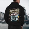 Team Sped Sped Teacher Special Education Teacher Team Men's Hoodie Back Print, novelty gifts, funny gifts