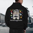 Technology Teacher Messy Bun Technology Teaching Men's Hoodie Back Print, novelty gifts, funny gifts Technology Teacher Messy Bun Technology Teaching Men's Hoodie Back Print, novelty gifts, funny gifts