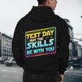 Testing Day Test Day May The Skills Be With You Teacher Men's Hoodie Back Print, novelty gifts, funny gifts Testing Day Test Day May The Skills Be With You Teacher Men's Hoodie Back Print, novelty gifts, funny gifts