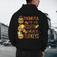 Thankful For My 4th Grade Turkey Thanksgiving Turkey Teacher Men's Hoodie Back Print, novelty gifts, funny gifts Thankful For My 4th Grade Turkey Thanksgiving Turkey Teacher Men's Hoodie Back Print, novelty gifts, funny gifts