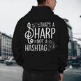 That's a Sharp Not a Hashtag Music Teacher Musicians Men's Hoodie Back Print, novelty gifts, funny gifts That's a Sharp Not a Hashtag Music Teacher Musicians Men's Hoodie Back Print, novelty gifts, funny gifts