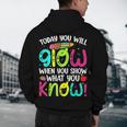 Today You Will Glow When You Show What You Know Teachers Day Men's Hoodie Back Print, novelty gifts, funny gifts