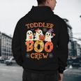 Toddler Boo Crew Halloween Costume For Teacher Kids Men's Hoodie Back Print, novelty gifts, funny gifts