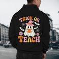 Trick Or Teach Cute Floral Ghost Teacher Halloween Costume Men's Hoodie Back Print, novelty gifts, funny gifts Trick Or Teach Cute Floral Ghost Teacher Halloween Costume Men's Hoodie Back Print, novelty gifts, funny gifts