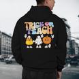 Trick Or Teach Cute Halloween Teacher Men's Hoodie Back Print, novelty gifts, funny gifts Trick Or Teach Cute Halloween Teacher Men's Hoodie Back Print, novelty gifts, funny gifts