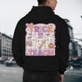 Trick Or Teach Retro Halloween Teacher Look Men's Hoodie Back Print, novelty gifts, funny gifts Trick Or Teach Retro Halloween Teacher Look Men's Hoodie Back Print, novelty gifts, funny gifts