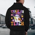 Trick Or Teach Teacher Ghost Teaching Fun Halloween Teacher Men's Hoodie Back Print, novelty gifts, funny gifts Trick Or Teach Teacher Ghost Teaching Fun Halloween Teacher Men's Hoodie Back Print, novelty gifts, funny gifts