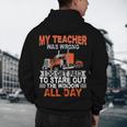 Trucker Truck Driver Vintage My Teacher Was Wrong I Do Get Men's Hoodie Back Print, novelty gifts, funny gifts