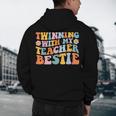 Twinning With My Teacher Bestie Twin Day Matching For Men Women Kids Men's Hoodie Back Print, novelty gifts, funny gifts
