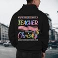 Never Underestimate A Teacher Does All Things Through Christ For Men Women Men's Hoodie Back Print, novelty gifts, funny gifts Never Underestimate A Teacher Does All Things Through Christ For Men Women Men's Hoodie Back Print, novelty gifts, funny gifts