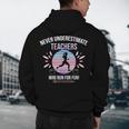 Never Underestimate Teachers Who Runs For Fun Men's Hoodie Back Print, novelty gifts, funny gifts Never Underestimate Teachers Who Runs For Fun Men's Hoodie Back Print, novelty gifts, funny gifts