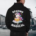 Unicorn Teacher Reading Is Magical Book Men's Hoodie Back Print, novelty gifts, funny gifts Unicorn Teacher Reading Is Magical Book Men's Hoodie Back Print, novelty gifts, funny gifts