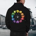 Unique For Artists By ADS Color Wheel Educational Art Teacher Dog Themed Artist Small Men's Hoodie Back Print, novelty gifts, funny gifts Unique For Artists By ADS Color Wheel Educational Art Teacher Dog Themed Artist Small Men's Hoodie Back Print, novelty gifts, funny gifts