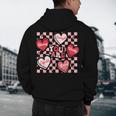 Valentine You Are Loved Worthy Enough Candy Heart Teacher For Men Women Girls Kids Men's Hoodie Back Print, novelty gifts, funny gifts