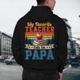 Vintage Retro My Favorite Teacher Calls Me Papa Father's Day Men's Hoodie Back Print, novelty gifts, funny gifts Vintage Retro My Favorite Teacher Calls Me Papa Father's Day Men's Hoodie Back Print, novelty gifts, funny gifts