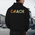 Vintage Swim Coach Swimming Coach Swim Teacher Swimmer Retro Men's Hoodie Back Print, novelty gifts, funny gifts Vintage Swim Coach Swimming Coach Swim Teacher Swimmer Retro Men's Hoodie Back Print, novelty gifts, funny gifts