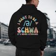 I Want To Be a SCHWA It's Never Stressed Reading Teacher Men's Hoodie Back Print, novelty gifts, funny gifts I Want To Be a SCHWA It's Never Stressed Reading Teacher Men's Hoodie Back Print, novelty gifts, funny gifts