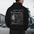 Wellness Wednesday Nurse Counselor Teacher Quotes Men's Hoodie Back Print, novelty gifts, funny gifts